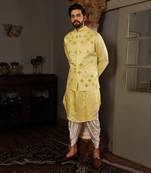 Yellow Dhaya Bandi Set