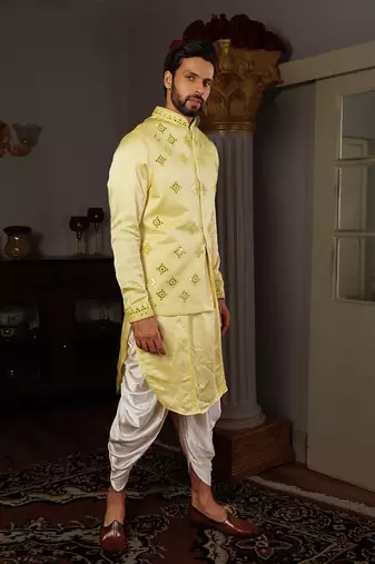 Yellow Dhaya Bandi Set