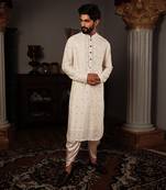 White Salya Kurta