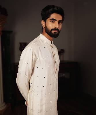White Salya Kurta 4