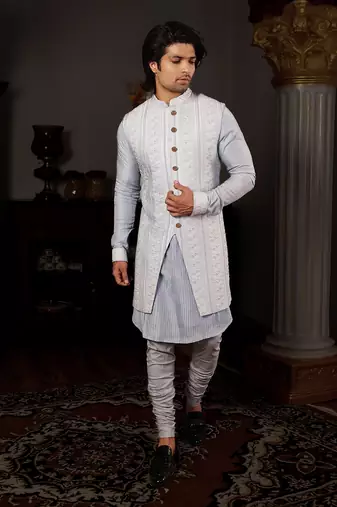 Blue Sharatha Bandi Set