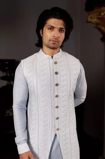Blue Sharatha Bandi Set