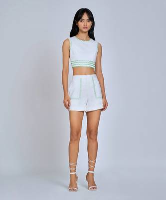 Mint Green Crop Top 1