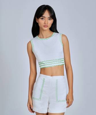Mint Green Crop Top 2