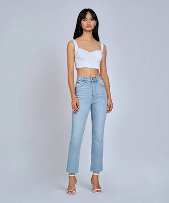White Corsetry Crop  Top 1