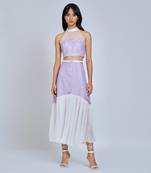 Lilac Halter Neck Top