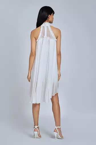 White Blooms Dress