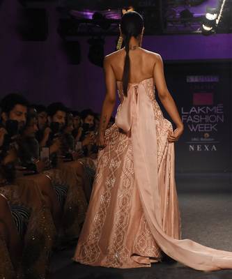 ROSE PINK EMBROIDERED GOWN 2