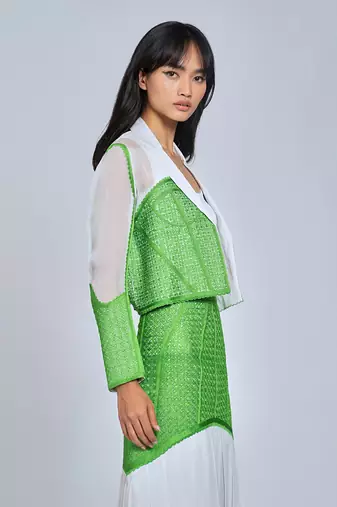 Green Midi Skirt