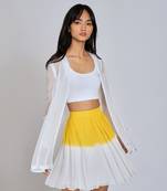 Yellow Skater Skirt