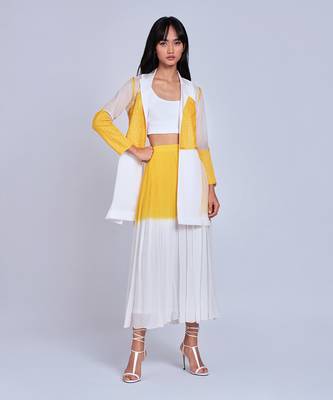 Yellow Midi Skirt 2