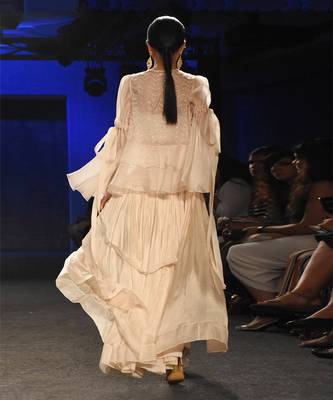 Cream nude half pant half skirt jacket set 2