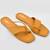 GlamZkart Women Yellow Color Thin Strip  Flats Sandal