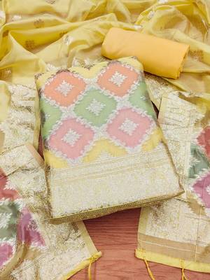  Designer Organza suit 1