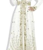 DUBAI MOROCCAN ISLAMIC KAFTAN HAND EMBROIDERY WEDDING GOWN TAKSHITA VAR DRESS