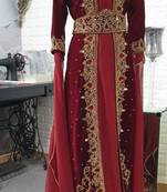 Moroccan Royal Dubai Kaftan Zari work Abaya Maxi Vary Fancy Modern women Dress