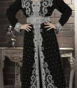 DUBAI MOROCCAN ISLAMIC KAFTAN HAND EMBROIDERY WEDDING GOWN TAKSHITA VAR DRESS