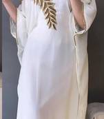 Dubai Moroccan Royal Kaftan Zari work Abaya Maxi Vary Fancy Modern women Dress