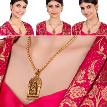 Multicolor cubic zirconia ganpati-jewellery 2