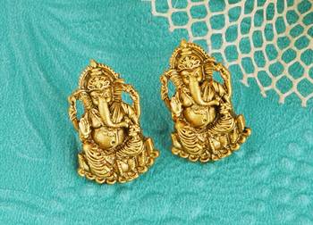 Multicolor cubic zirconia ganpati-jewellery 3