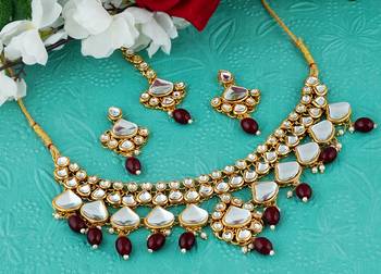 Maroon cubic zirconia chokers 2