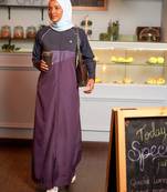 Length 54 | Mulberry love Full Front Open Jilbab | Silk Route 
