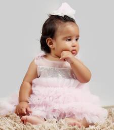 Pink And Sequin Gown