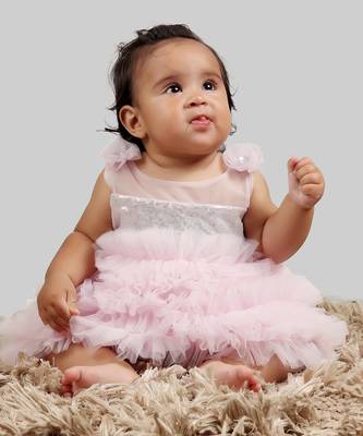 Pink And Sequin Gown 3