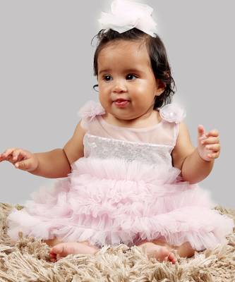 Pink And Sequin Gown 4