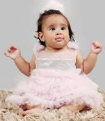 Pink And Sequin Gown