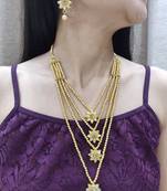 Gold necklace-sets