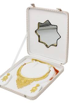 White pendants