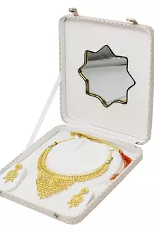 White pendants