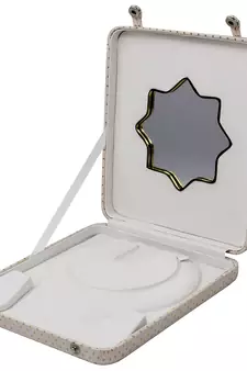 White pendants