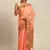 Coral Woven Cotton Silk Saree With Blouse