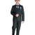 fourfolds boy's darkgreen 5-piece suit