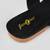 GlamZkart Women Black Color Velvet Stone Work Flats Sandal
