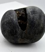 Nepal Gandaki River Original Shaligram Shila Idol Shri Vishnu For Tulsi Puja Stone Fossil In Size (Max: 7 CM) ID-203