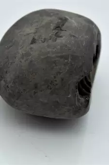 Nepal Gandaki River Original Shaligram Shila Idol Shri Vishnu For Tulsi Puja Stone Fossil In Size (Max: 7 CM) ID-234