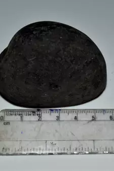 Nepal Gandaki River Original Shaligram Shila Idol Shri Vishnu For Tulsi Puja Stone Fossil In Size (Max: 7 CM) ID-242