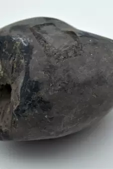 Nepal Gandaki River Original Shaligram Shila Idol Shri Vishnu For Tulsi Puja Stone Fossil In Size (Max: 7 CM) ID-246