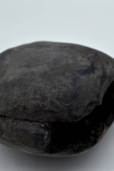 Nepal Gandaki River Original Shaligram Shila Idol Shri Vishnu For Tulsi Puja Stone Fossil In Size (Max: 7 CM) ID-250