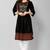 Black Colour Kurti Bottom Set For Trendy Girlish Looks