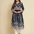 Blue Colour Festive Wear Fancy Embroidery Work Kurti