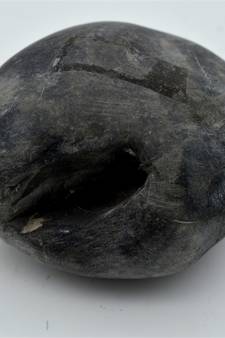 Nepal Gandaki River Original Shaligram Shila Idol Shri Vishnu For Tulsi Puja Stone Fossil In Size (Max: 7 CM) ID-270