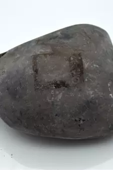 Nepal Gandaki River Original Shaligram Shila Idol Shri Vishnu For Tulsi Puja Stone Fossil In Size (Max: 7 CM) ID-295
