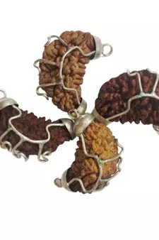 Original 1 Mukhi Nepali Rudraksha Silver Pendant at Wholesale Rate Chakra Healing Kaju Bead Jewellery One Faced 1 Pcs