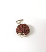 Original 7 Mukhi Nepali Rudraksha Silver Pendant at Wholesale Rate Chakra Healing Jewellery Seven Faced Beads 1 Pcs