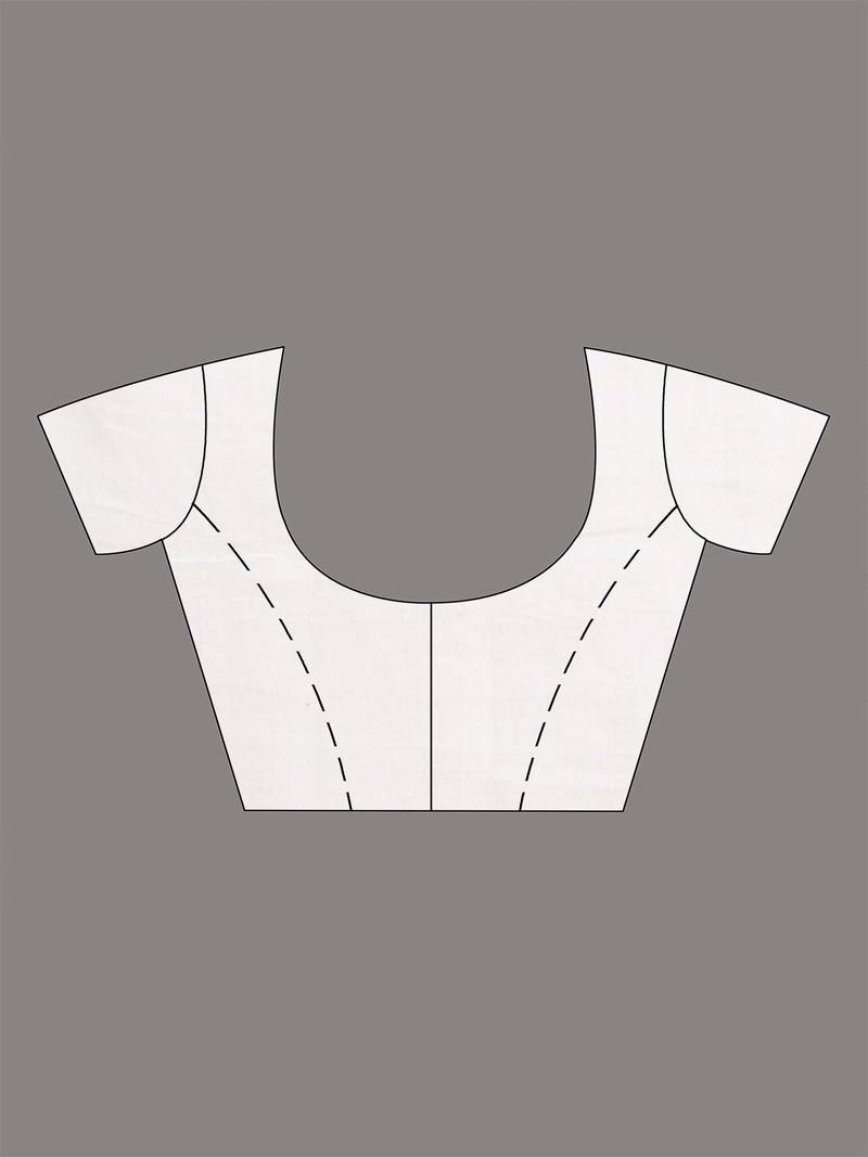 White Handwoven Cotton Jamdani handloom Saree