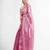 pink tissue cotton solit haif inchi border saree